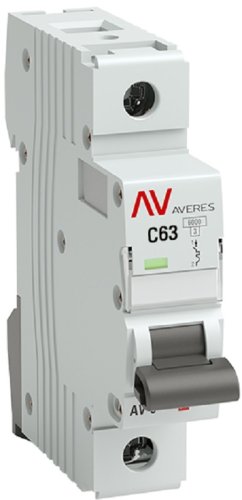 Выключатель автоматический EKF Averes AV-6 1п 63А C 6кА картинка